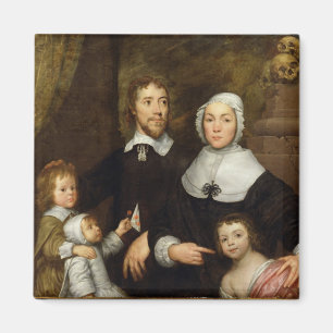 Aimant Portrait d'une famille, probablement celui de