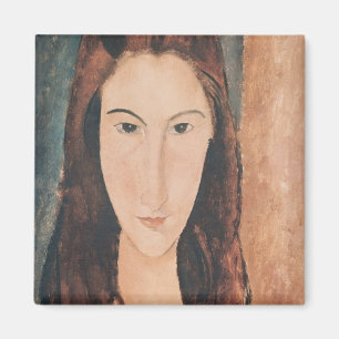 Aimant Portrait d'une jeune fille