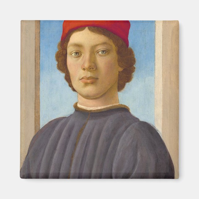Aimant Portrait d'une jeunesse, 1485 par Filippino Lippi (Devant)