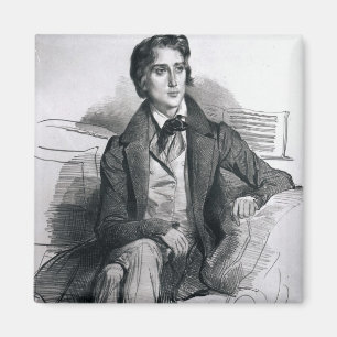 Aimant Portrait Franz Liszt en août 1832