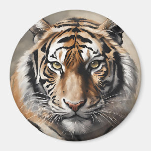 Aimant Portrait majestueux de Tiger