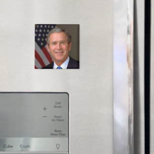 Aimant Portrait officiel du président George W. Bush