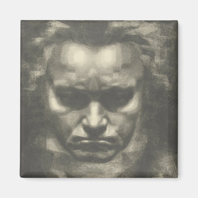Aimant Portrait Van Beethoven (Devant)