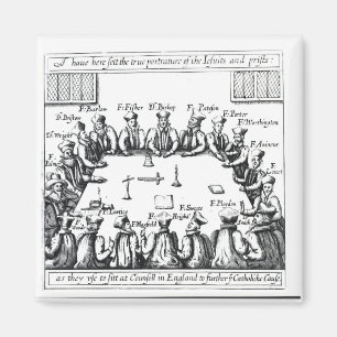 Aimant Portraits des jésuites et des prêtres
