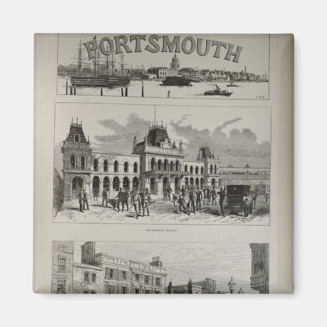 Aimant Portsmouth (Devant)