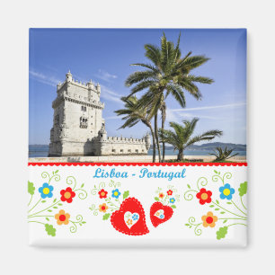Aimant Portugal en photos - Tour de Belém, Lisbonne