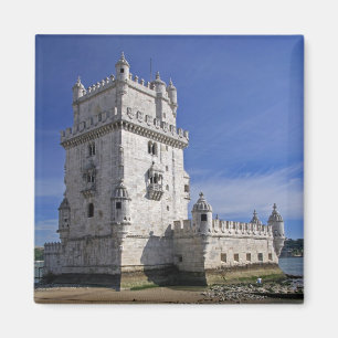 Aimant Portugal, Lisbonne. Tour de Belem, un site mondial