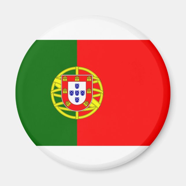 Aimant Portugal Produits du pavillon (Devant)