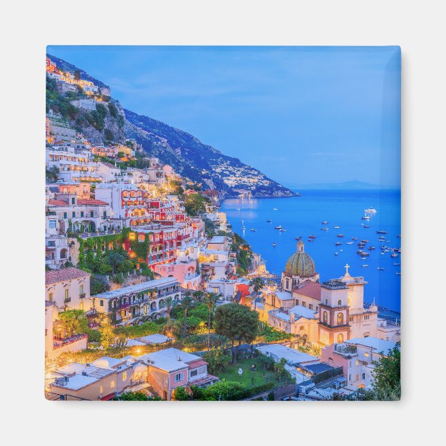 Aimant Positano, Côte Amalfitaine, Italie. (Devant)