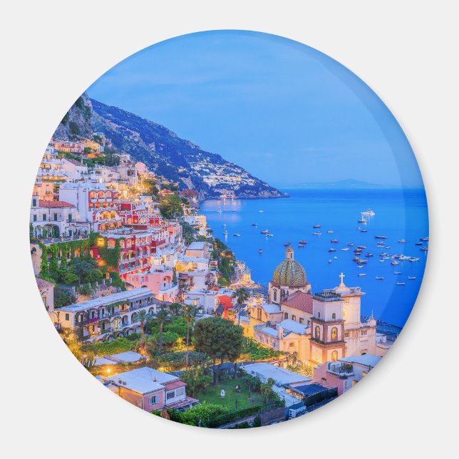Aimant Positano, Côte Amalfitaine, Italie. (Devant)