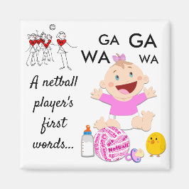 Aimant Positions des joueurs Thème amusant Quote de netba