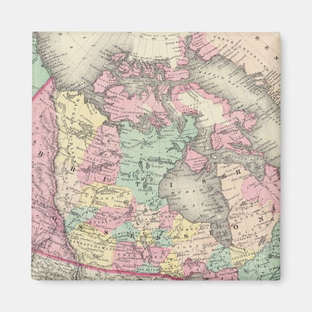 Aimant Possessions britanniques, russes et danoises (Devant)