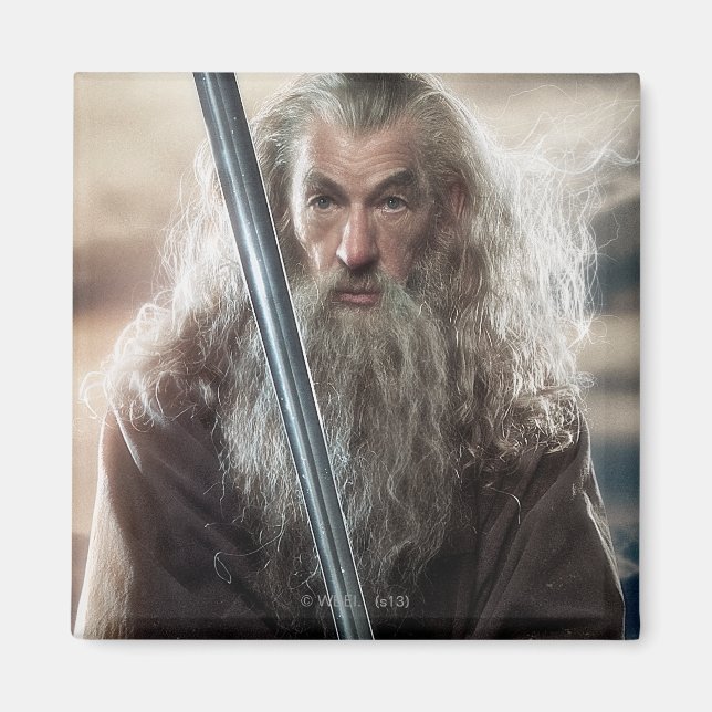 Aimant Poster de personnage Gandalf 2 (Devant)