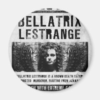 Poster Recherché Bellatrix Lestrange