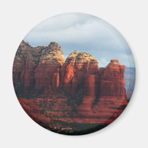 Aimant Pot de café nuageux Rock à Sedona Arizona
