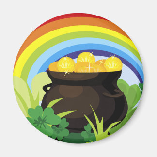 Aimant Pot Of Gold St. Patrick's Day Cadeau