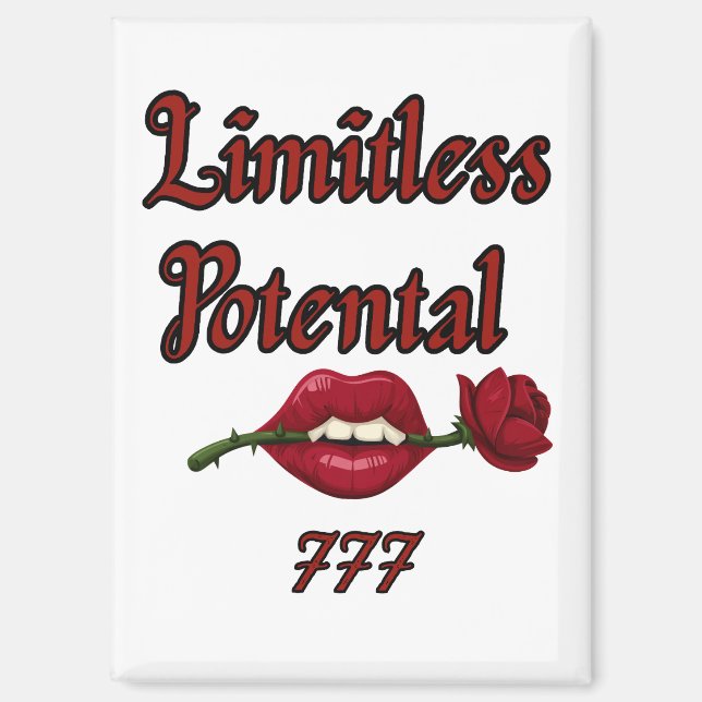 Aimant Potentiel Illimité (Recto)