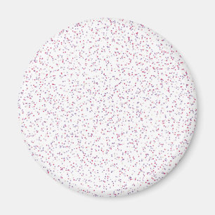 Aimant Pots de pois rose et violet doux au Berry