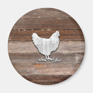 Aimant Poulets rustiques (planches Brown)