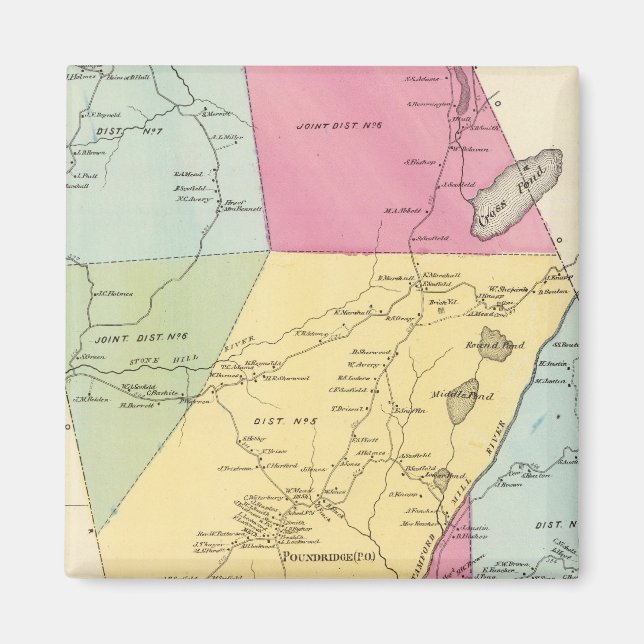 Aimant Poundridge, Ville (Devant)