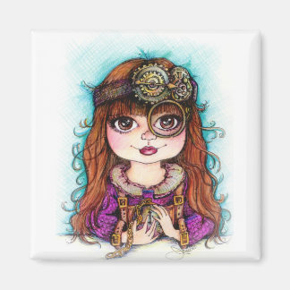 Aimant pour fille STEAMPUNK
