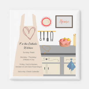 Aimant Pour la cuisine catholique