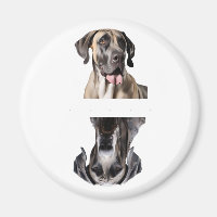 Aimant pour lave-vaisselle Great Dane de couleur s