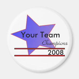 Aimant pour réfrigérateur Blue Star Custom Team Ch