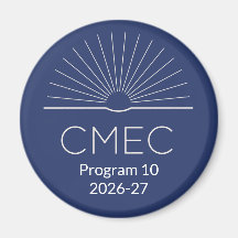 Aimant pour réfrigérateur CMEC - Programme 10