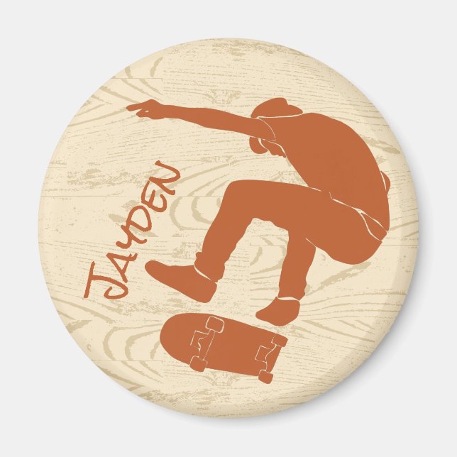 Aimant Pour Skateboarders Skateboard Graphic (Devant)
