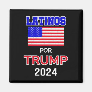 Aimant Pour Trump 2024 Don Pro Trump - Latinos Por Trump