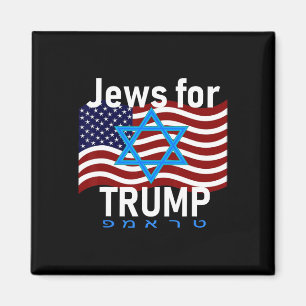 Aimant Pour Trump American Flag Star De David Hebrew Supp