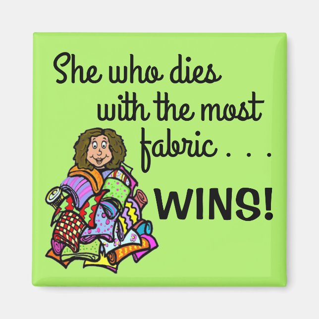 Aimant Pour votre quilter (Devant)