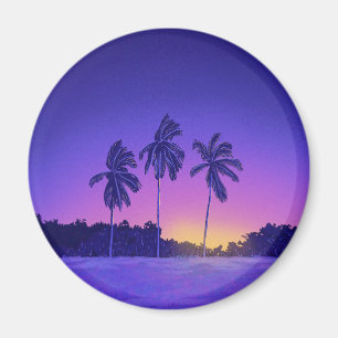 Aimant Poursuivez le Soleil – Ambiance de coucher de sole