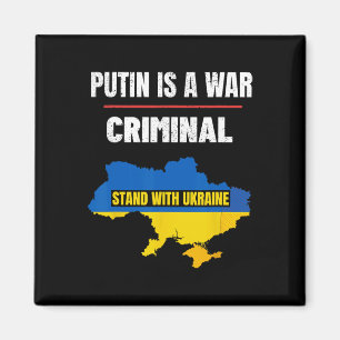 Aimant Poutine est un criminel de guerre, soutenez l'Ukra