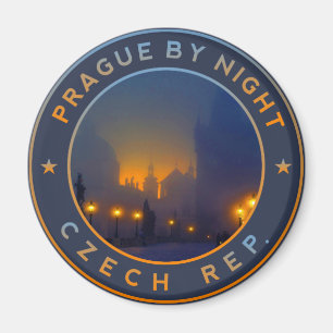 Aimant Praha par nuit, Prague