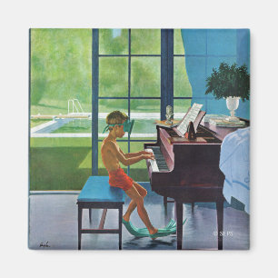 Aimant Pratique en matière de piano de Poolside