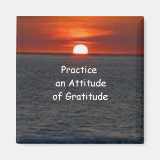Aimant Pratiquer une attitude de gratitude