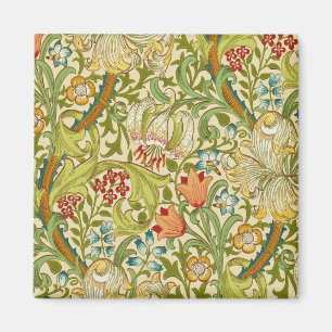 Aimant Pré-raphate de William Morris Golden Lily Vintage