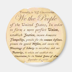 Aimant Préambule de la Constitution H