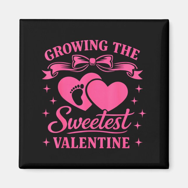 Aimant Pregnancy Announcement Growing The Sweetest Valent (Devant)