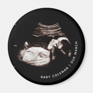Aimant Pregnancy Baby Sonogramme Ultrasound Photo