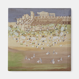 Aimant Première bataille d'Athènes en 1826, de l'illust