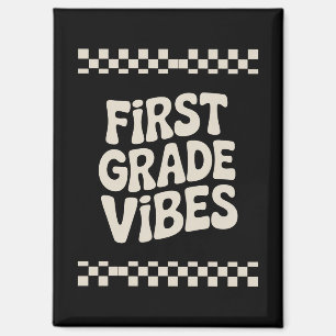 Aimant Première journée de première année Vibes Retour à 