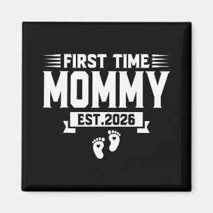 Aimant Première Maman Est 2026 Maman Famille Bientôt Mama