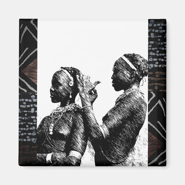 Aimant Préparatifs des Mariages tribaux (Devant)