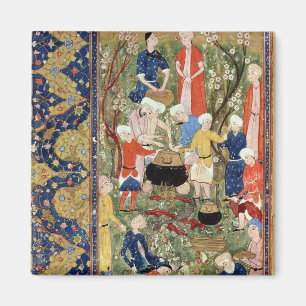 Aimant Préparation d'un repas