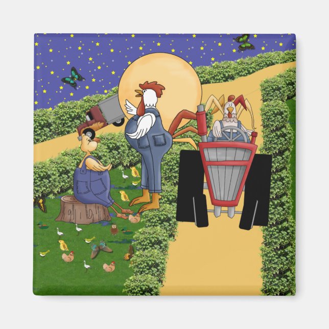 Aimant Présentation de la ferme (Devant)