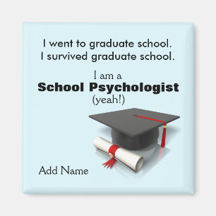 Aimant Présentation du Diplômé-Aimant de psychologie