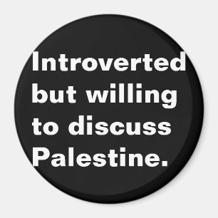 Aimant Présenté mais disposé à discuter du texte palestin